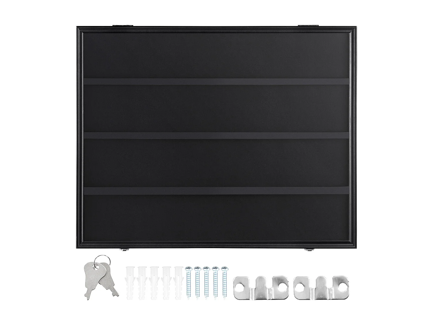 Display SucceBuy Vitrine 30 x 24 x 5.3cm voor 36 Gegradeerde Sportkaarten met 98% UV-Bescherming