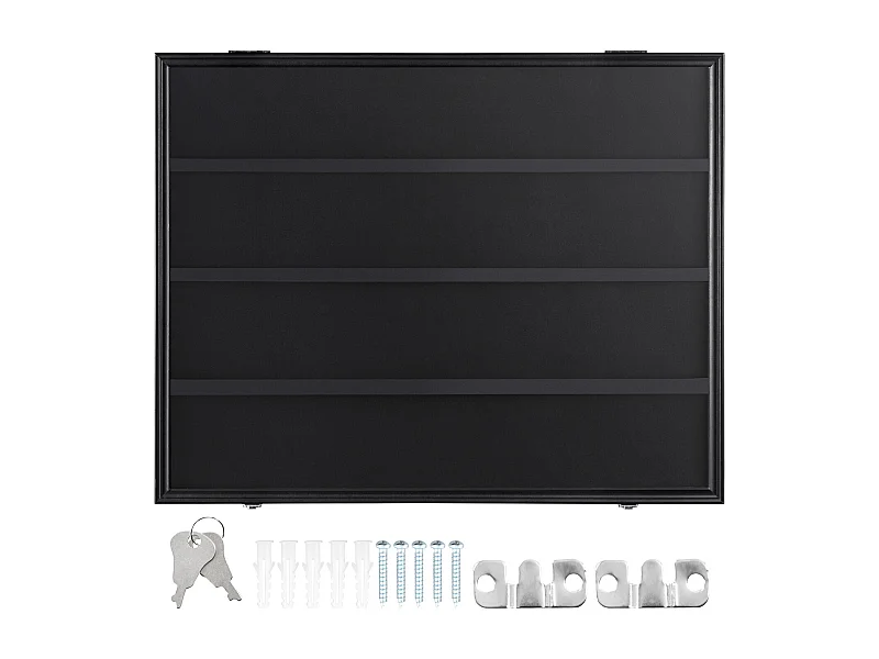 Display SucceBuy Vitrine 30 x 24 x 5.3cm voor 36 Gegradeerde Sportkaarten met 98% UV-Bescherming