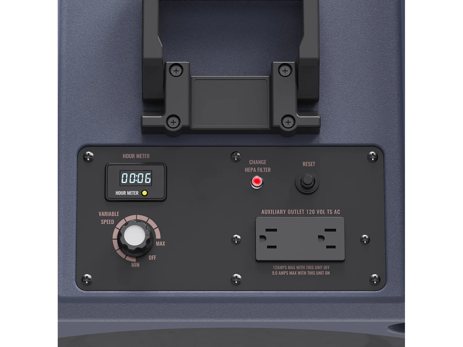 Purificateur d'Air à 3 Étages SucceBuy, Machine à Air Négatif Empilable, 550 CFM