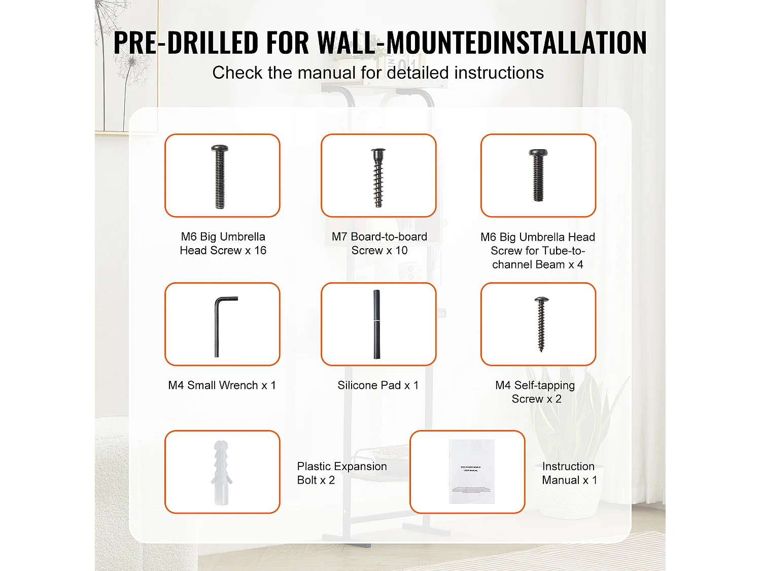 Support de Gamelle Surélevée Réglable pour Chiens SucceBuy, avec Rangement et Bols Surélevés