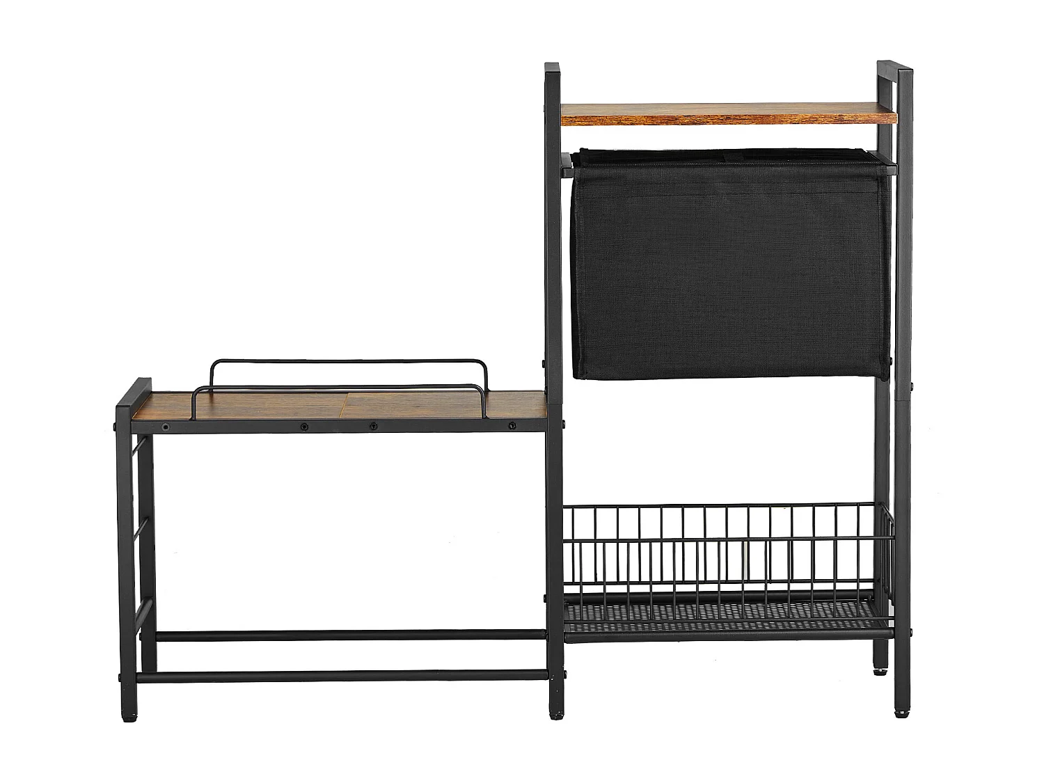 Support de Gamelle Surélevée Réglable pour Chiens SucceBuy, avec Rangement et Bols Surélevés