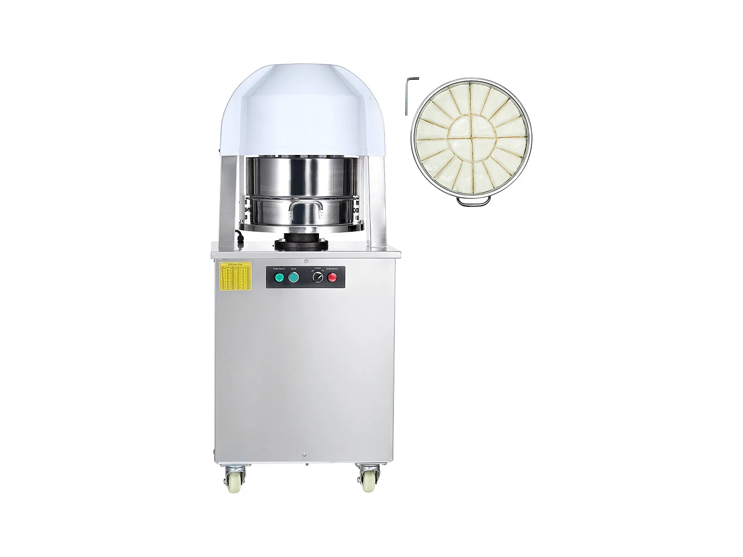 Diviseuse de Pâte Électrique SucceBuy, 20 Pièces, Automatique, pour Boulangerie