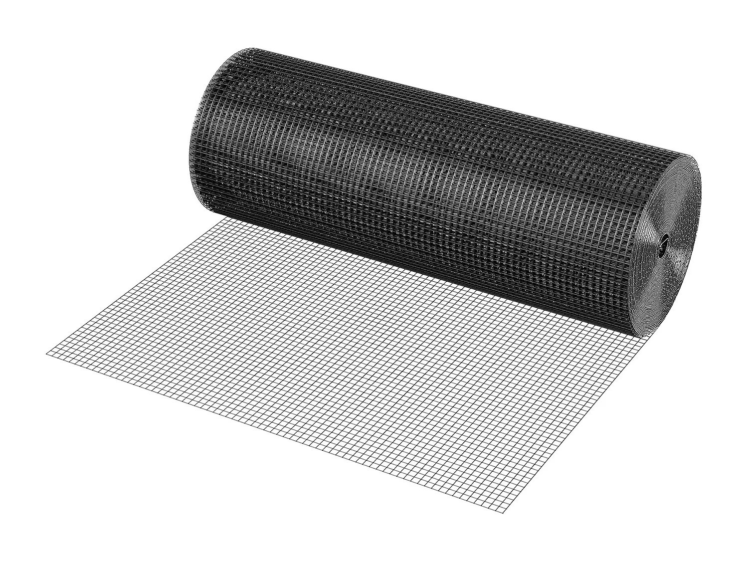 Verzinkte Maschendrahtrolle SucceBuy, 91,4 cm x 30,5 m, Maschendraht der Stärke 19 für Hühnerzäune