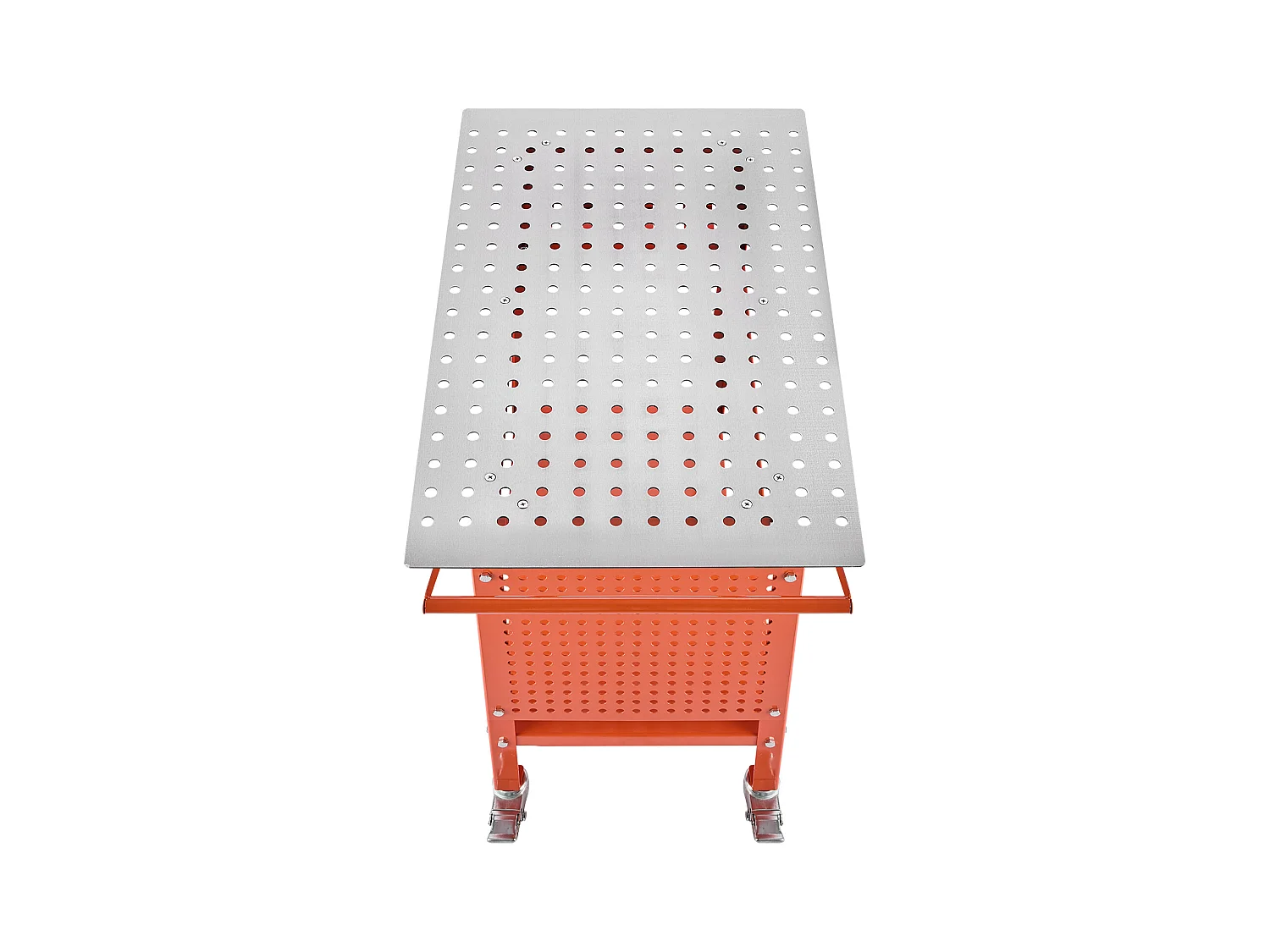 Table de Soudage, SucceBuy Table de Soudage 101.6 × 60.96 cm Capacité 363 kg avec Roulettes