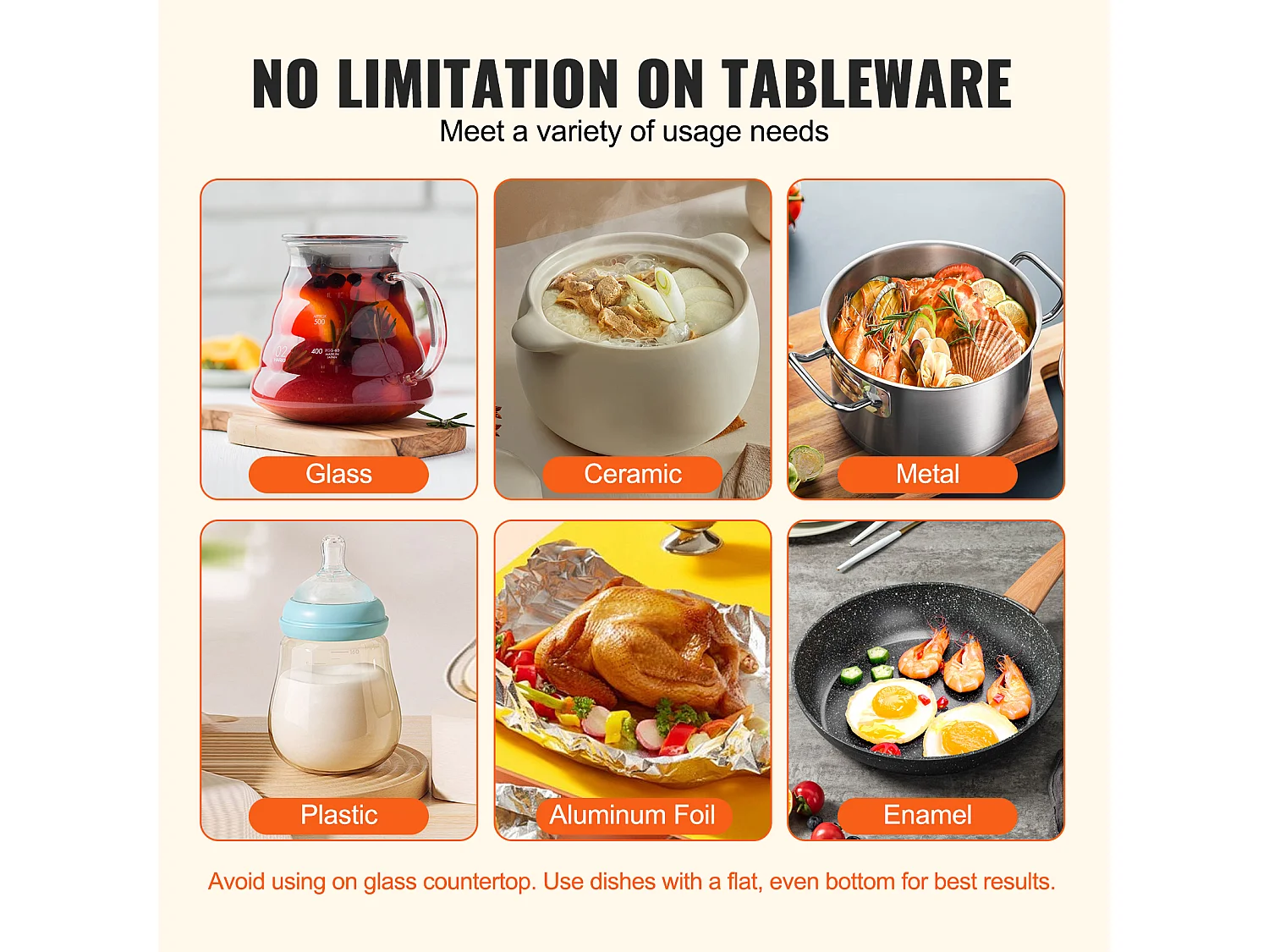 Piastra Riscaldante Elettrica Arrotolabile SucceBuy, con Controllo della Temperatura, per Buffet