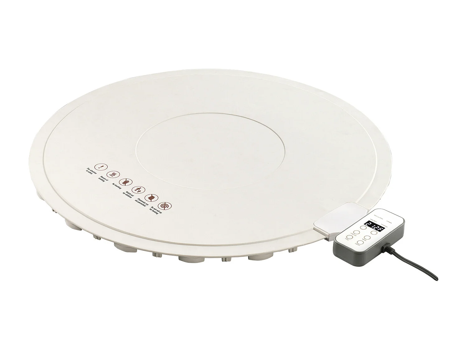 Plateau Chauffant Électrique Enroulable SucceBuy, avec Contrôle de la Température, pour Buffet