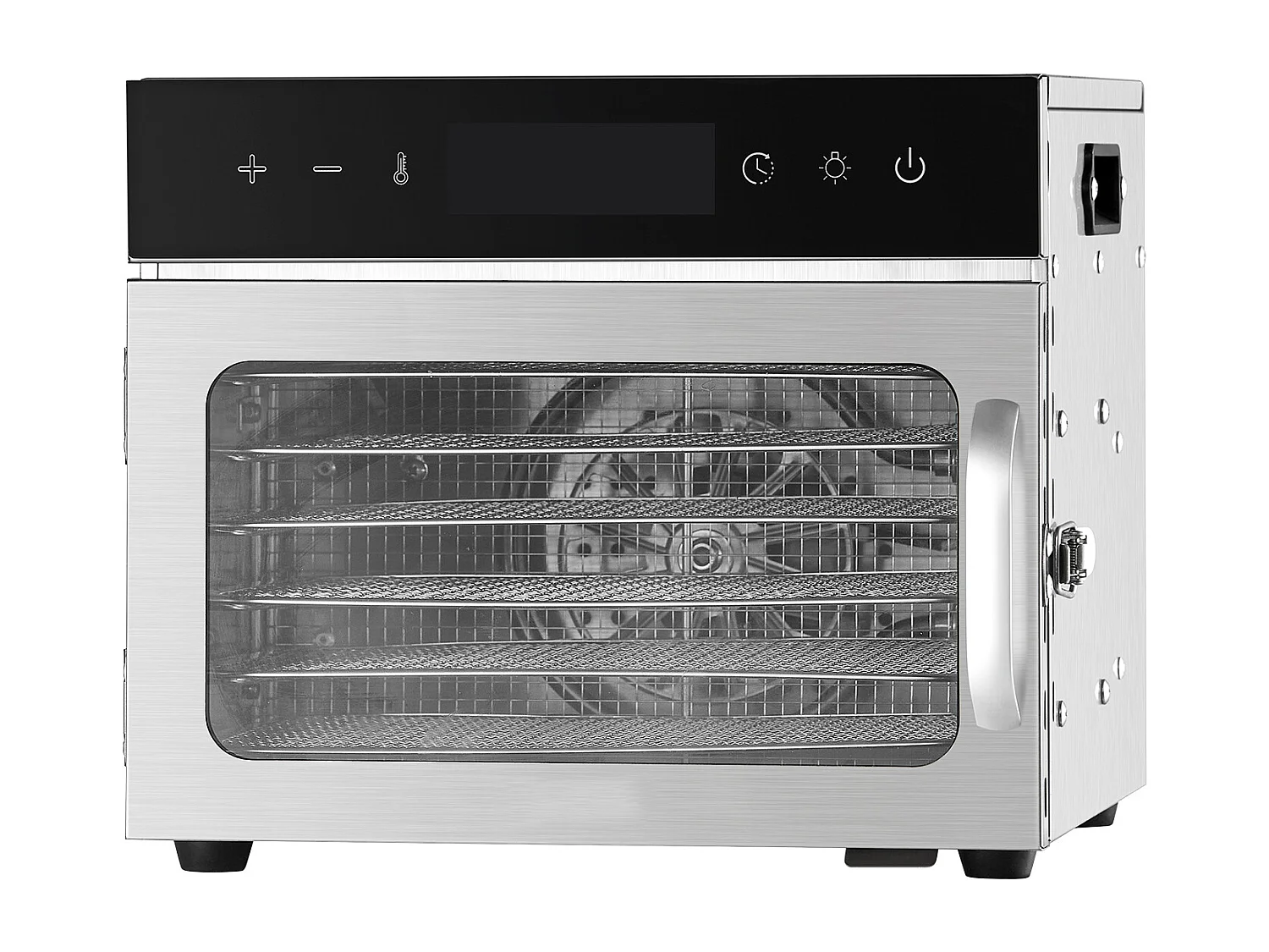 Déshydrateur Alimentaire SucceBuy, 6 Plateaux-Acier Inoxydable, 400W, pour le Séchage Saccadé et de Fruit