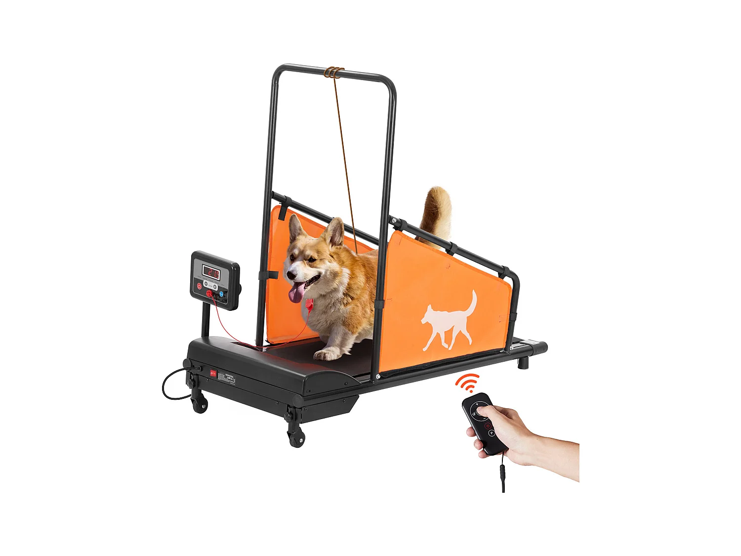 Laufband für Mittelgroße Hunde SucceBuy, Elektrisches Haustier-Laufband, für Agility-Training