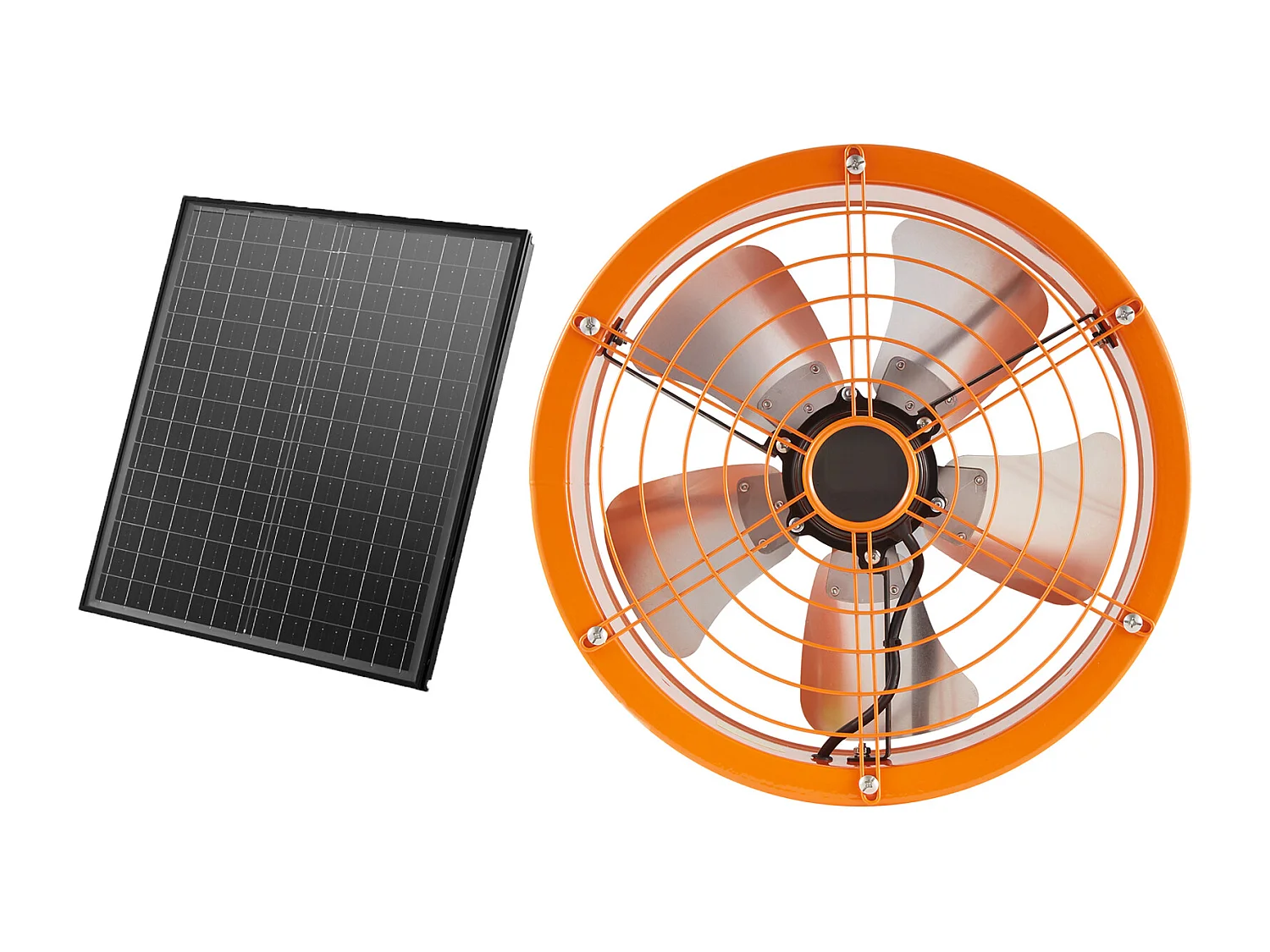 Ventola Estrattiva per Soffitto SucceBuy, Ventola Assiale, 35,6 cm, 36,8 m³/min con Termostato Regolabile