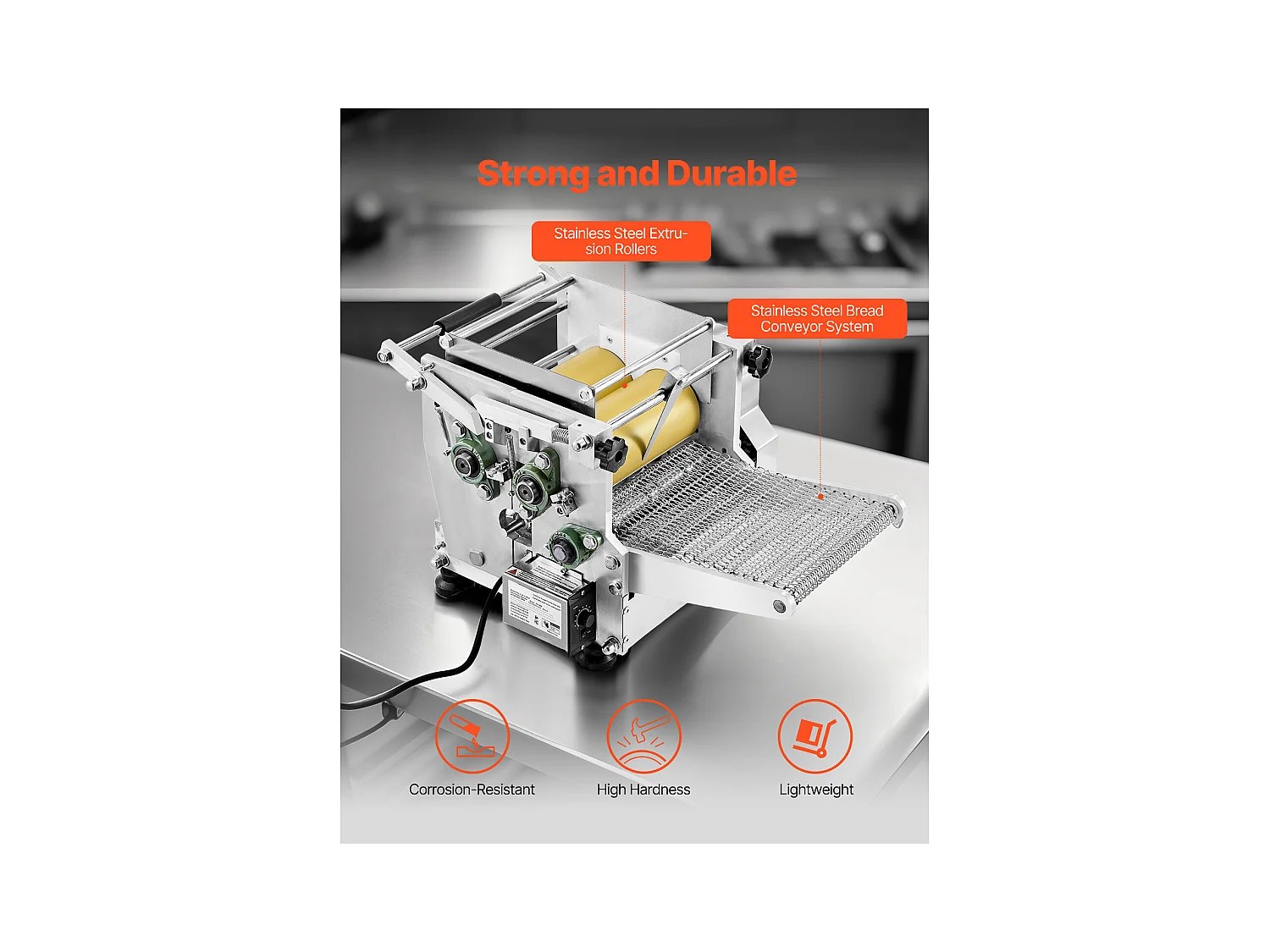 Machine Automatique pour Tortillas SucceBuy, de Maïs, Diamètre 14 cm, pour Restaurants à Domicile, Food-Trucks, Restaurants et Cafés