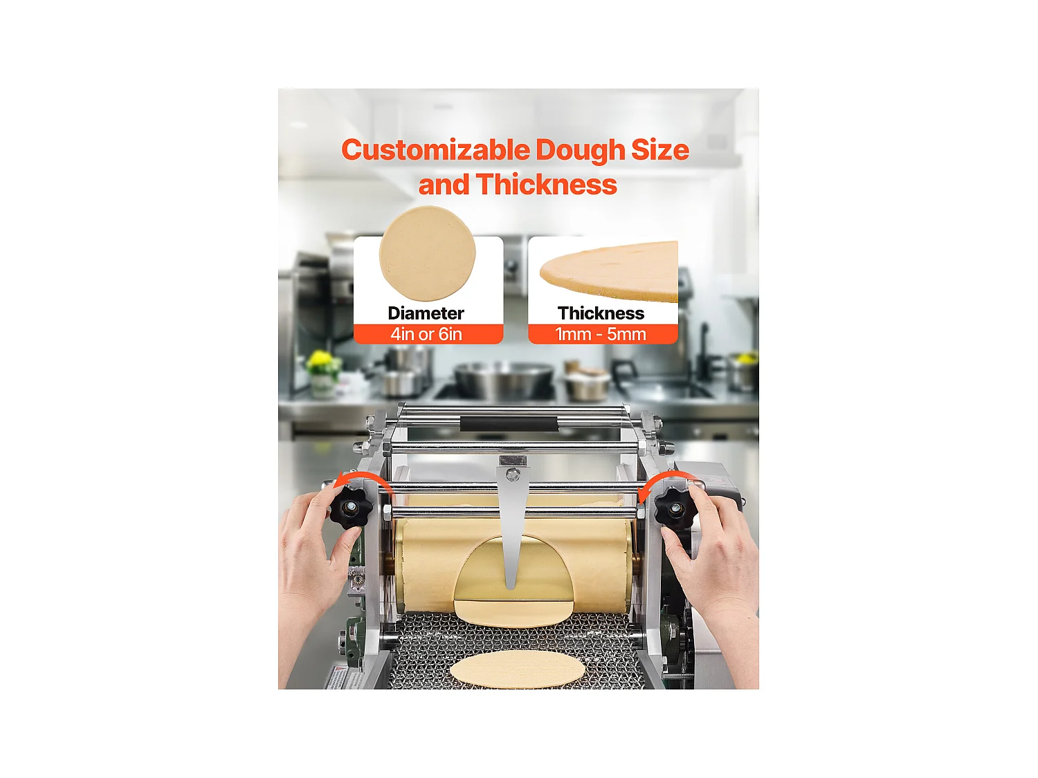 Machine Automatique pour Tortillas SucceBuy, de Maïs, avec Deux Moules, pour Restaurants à Domicile, Food-Trucks, Restaurants et Cafés