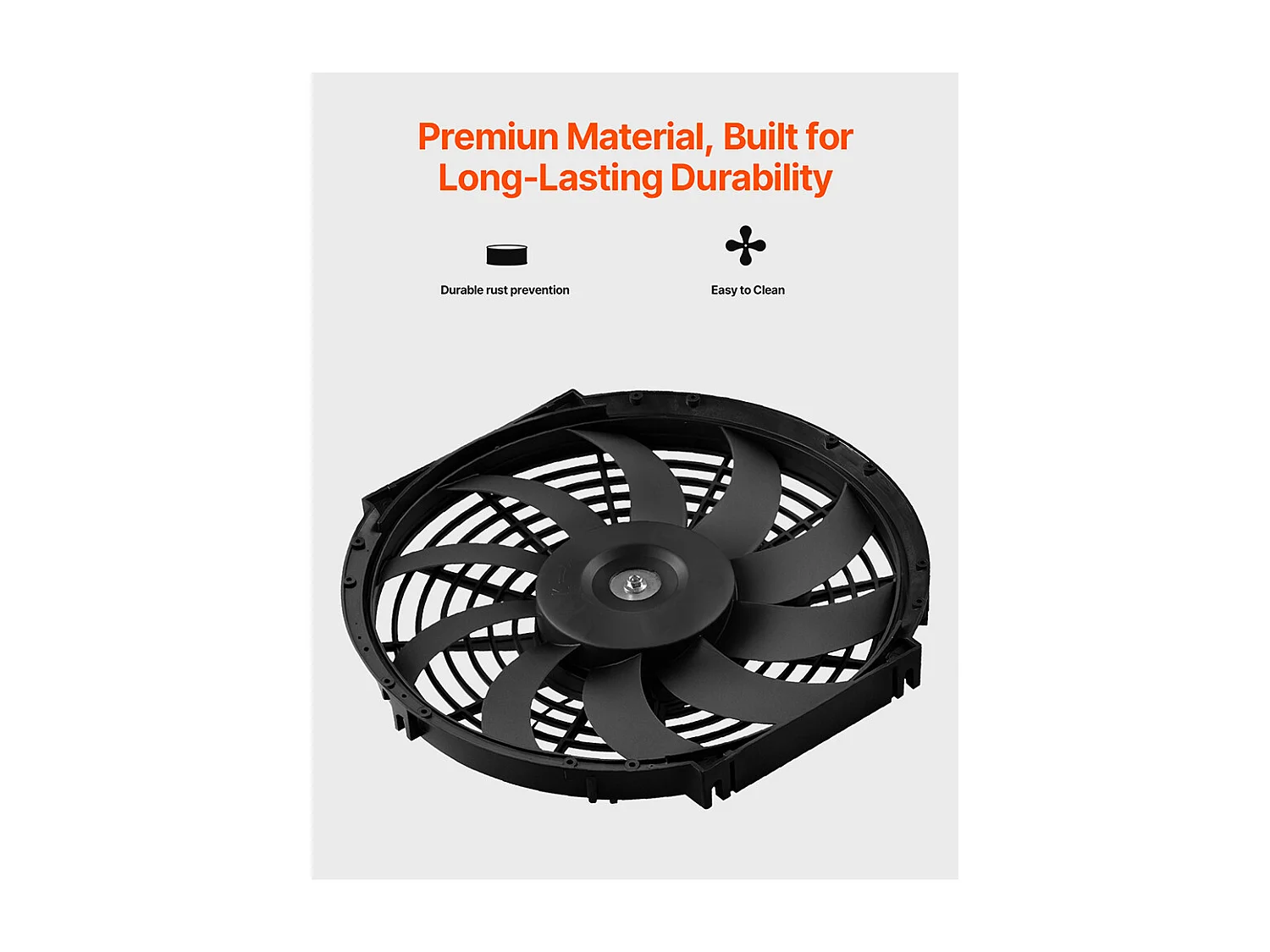 Ventilateur d'Extraction de Grenier SucceBuy, Ventilateur de Pignon, 30,5 cm, 36,8 m³/min avec Thermostat Ajustable