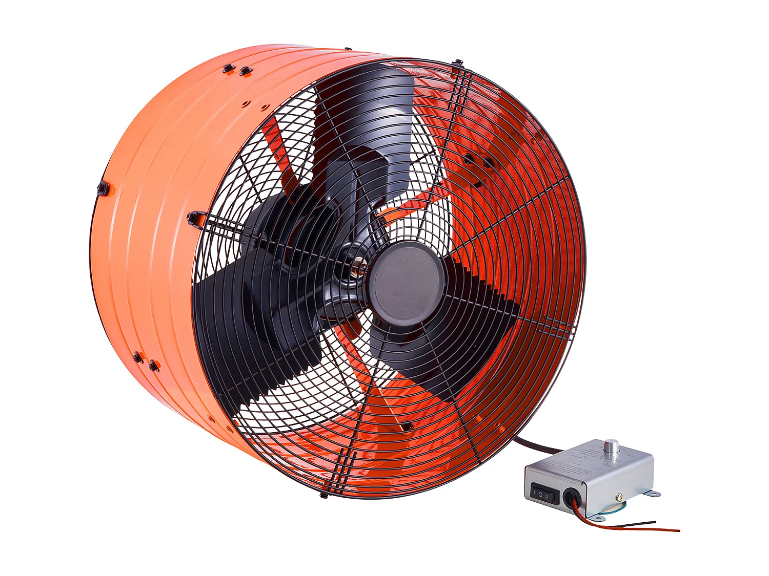 Ventilateur d'Extraction de Grenier SucceBuy, 83.2 m³/min, 42 x 27,5 cm avec Thermostat Ajustable