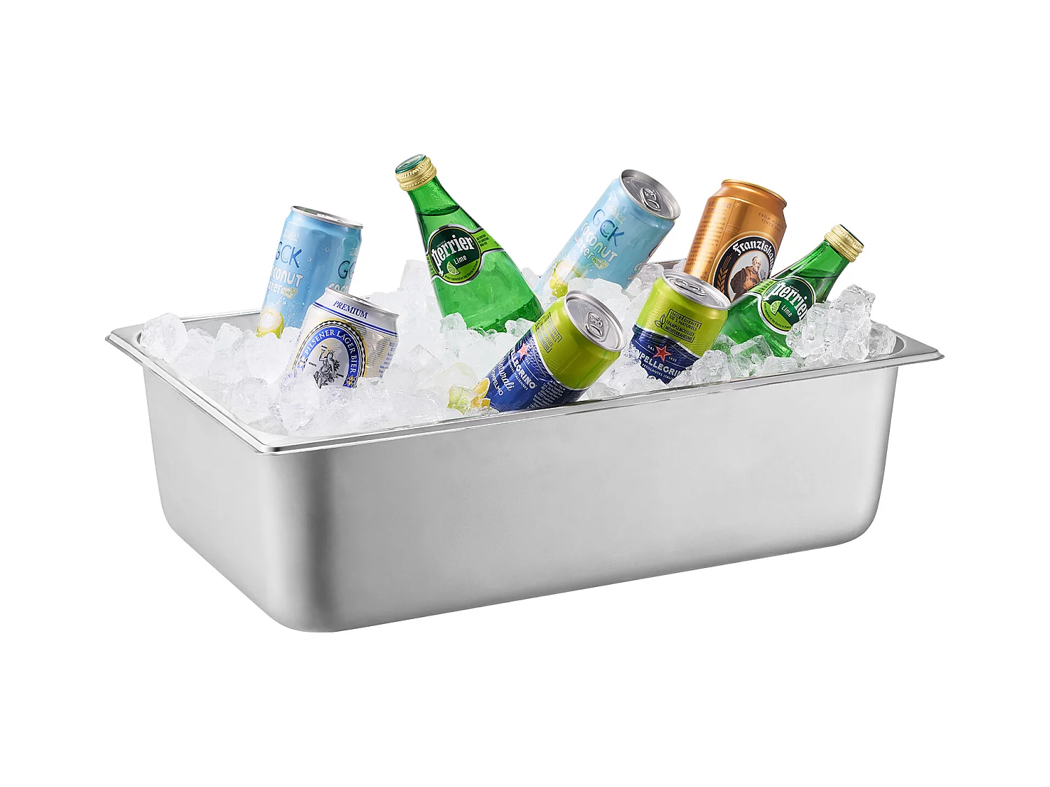 Conteneur d'Affichage Alimentaire de Comptoir SucceBuy, avec le Plateau de 4 Condiments de Casserole