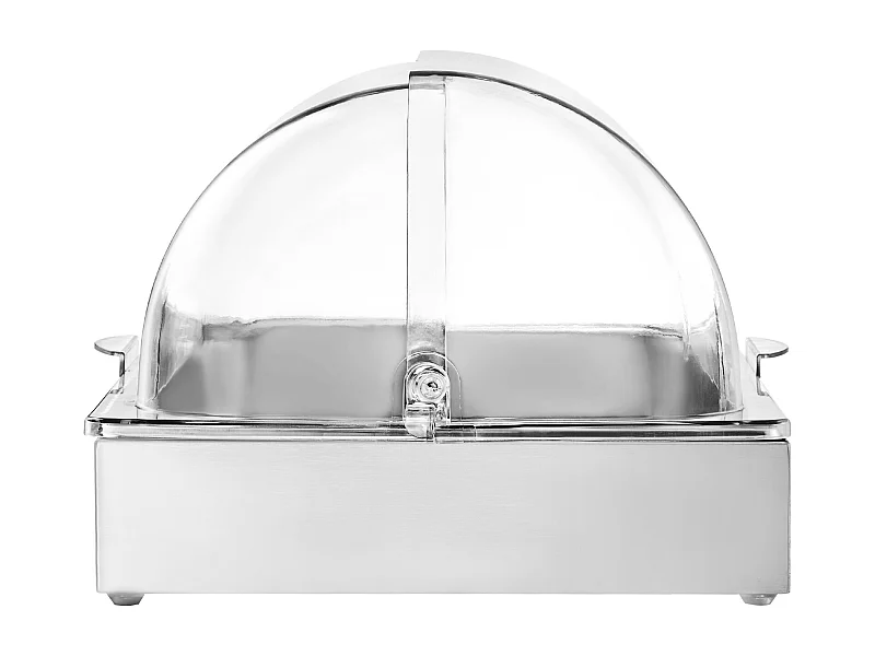 Contenedor de Exhibición Alimentaria de Mostrador SucceBuy, con Tapa para Condimentos