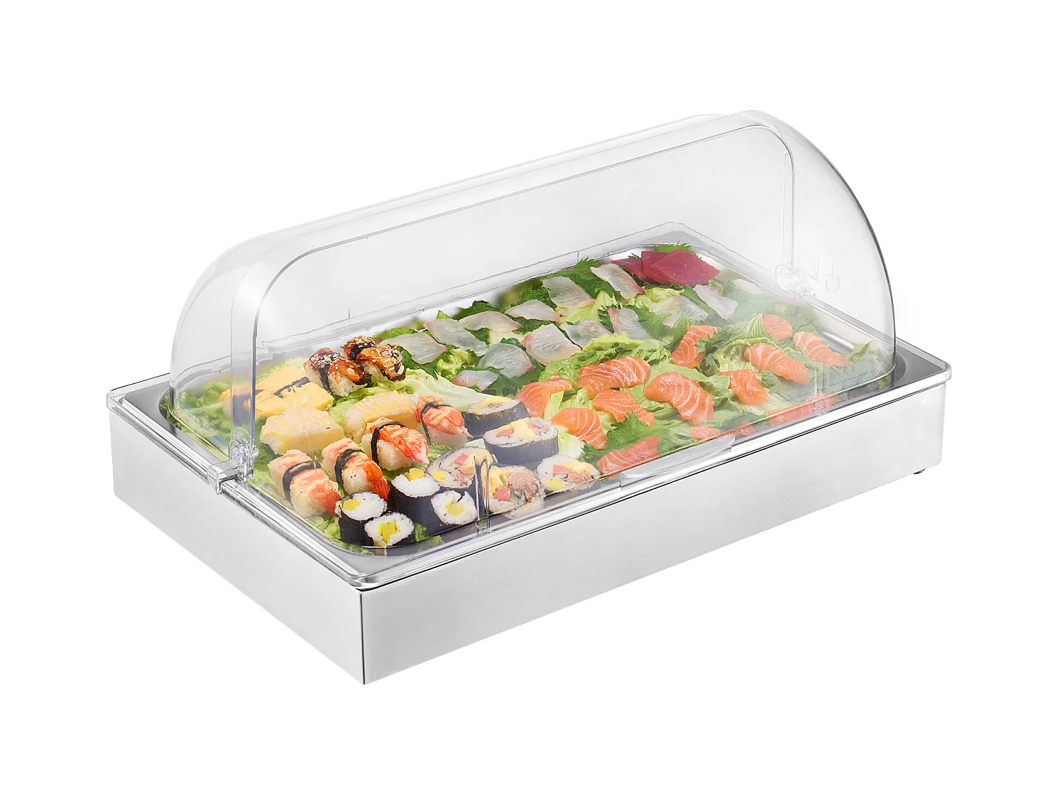 Conteneur d'Affichage Alimentaire de Comptoir SucceBuy, avec Couvercle pour Condiments