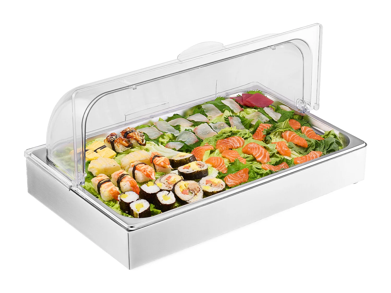 Conteneur d'Affichage Alimentaire de Comptoir SucceBuy, avec Couvercle pour Condiments