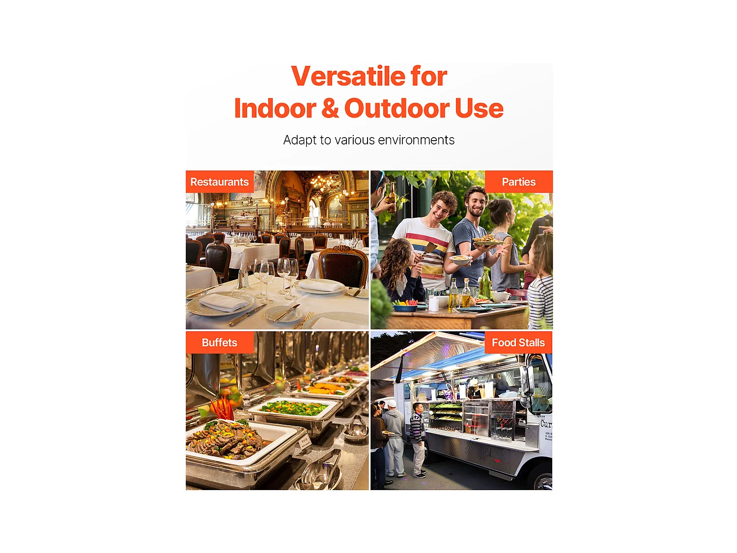 Distributeur d'Épices SucceBuy, avec 1 Compartiment et Couvercle Incurvé, 1 Compartiment