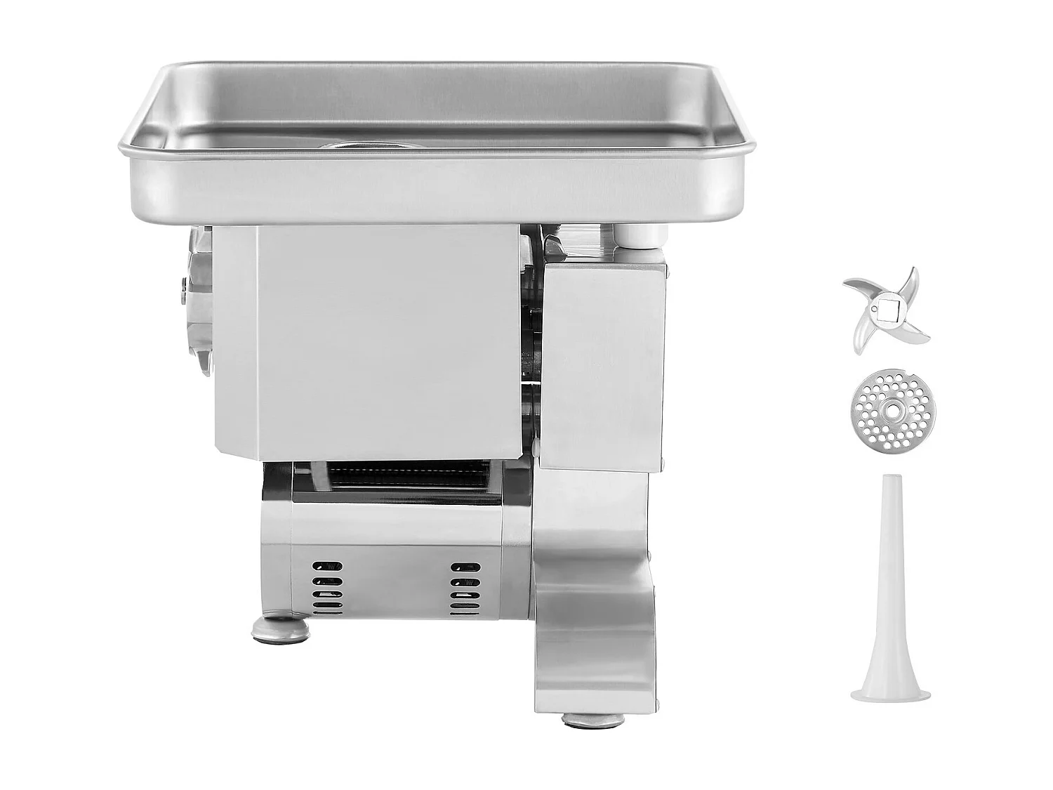 Hachoir à Viande Électrique Commercial SucceBuy, Trancheuse de 5 kg/Minute et Fabricant de Stuffer de Saucisse