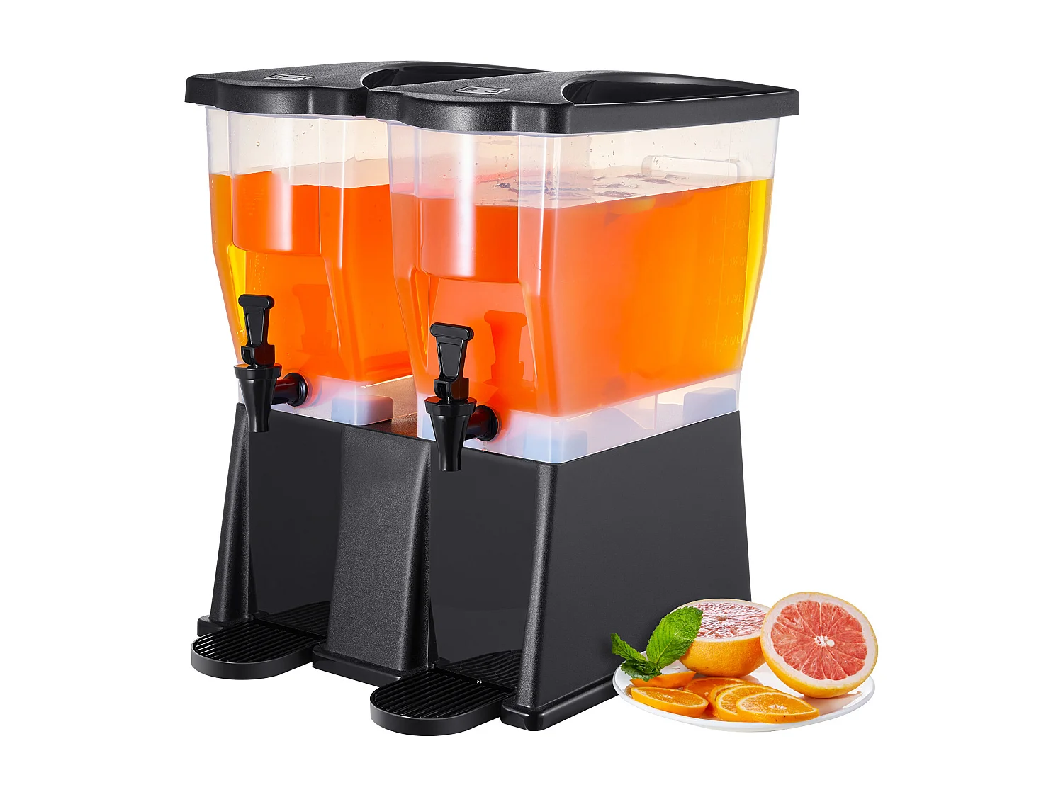 Distributore di Bevande SucceBuy Dispenser di Bevande per Feste in Plastica da 11 Litri con Supporto