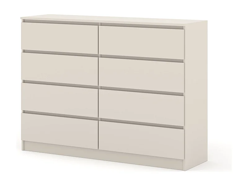 Dressoir MAJA S8 140 cm cashmere – 8 lades