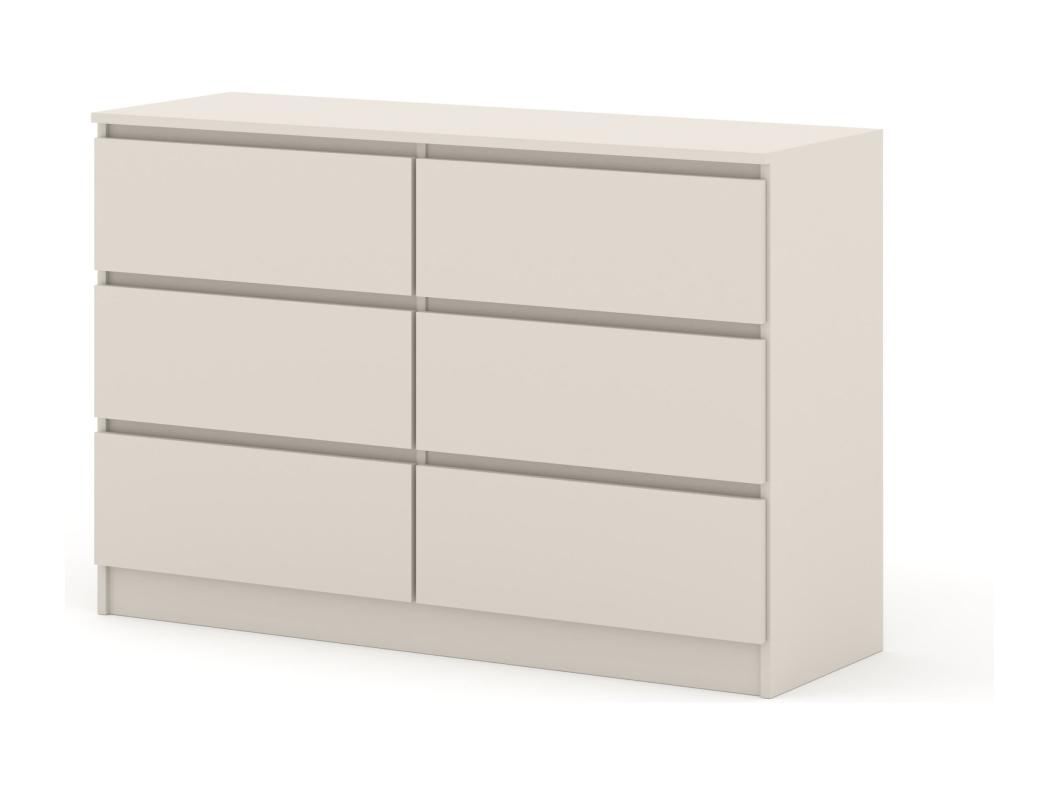 Dressoir MAJA S6 120 cm cashmere – 6 lades