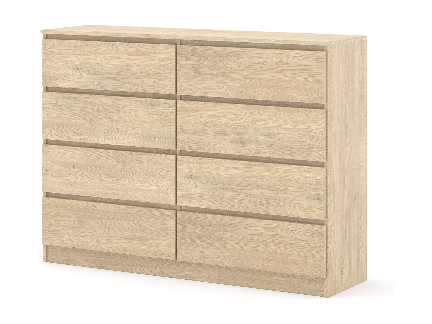 Dressoir MAJA S8 140 cm Eik Cremona  – 8 lades