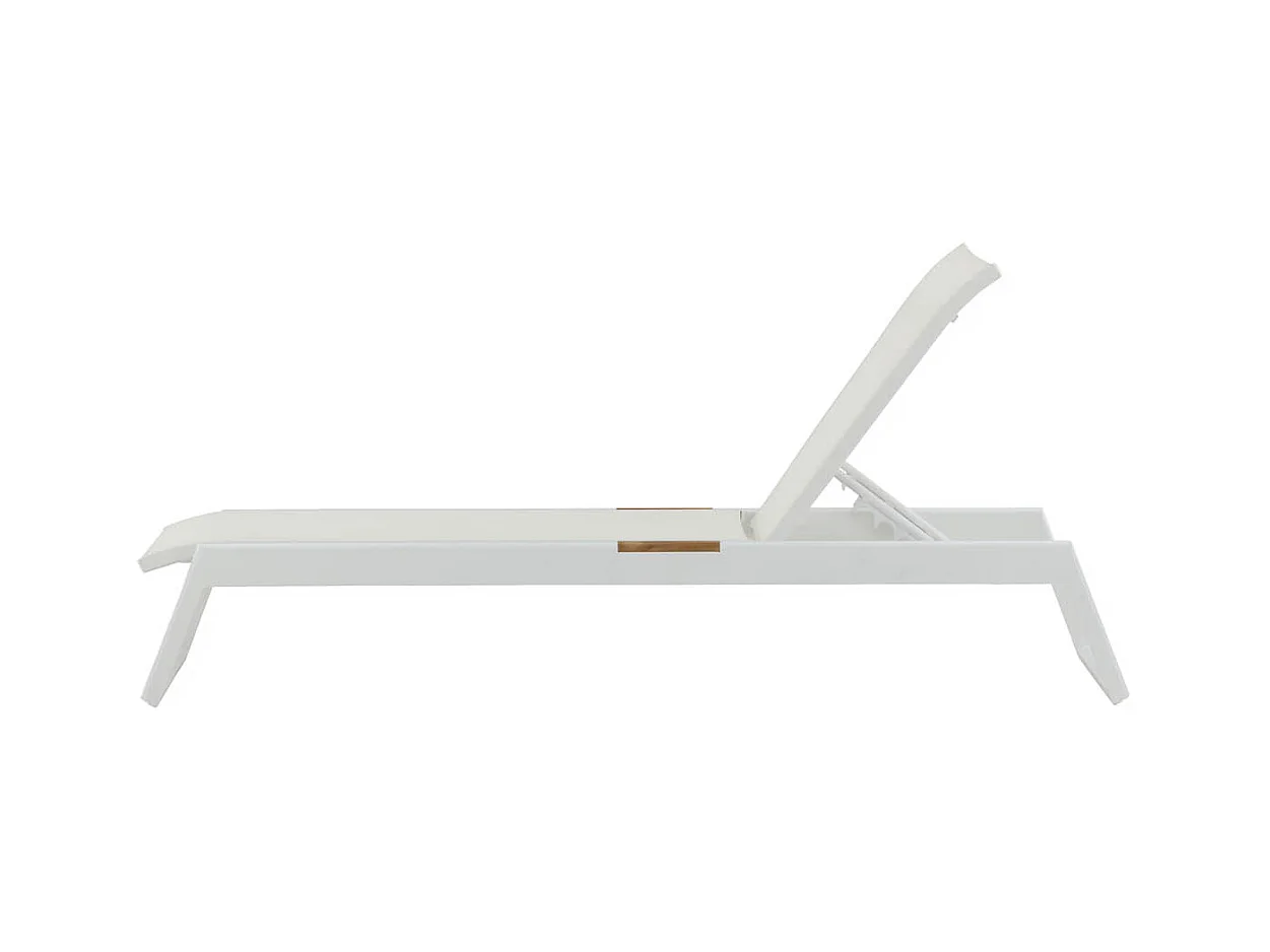Mexico Chaise longue, blanc.