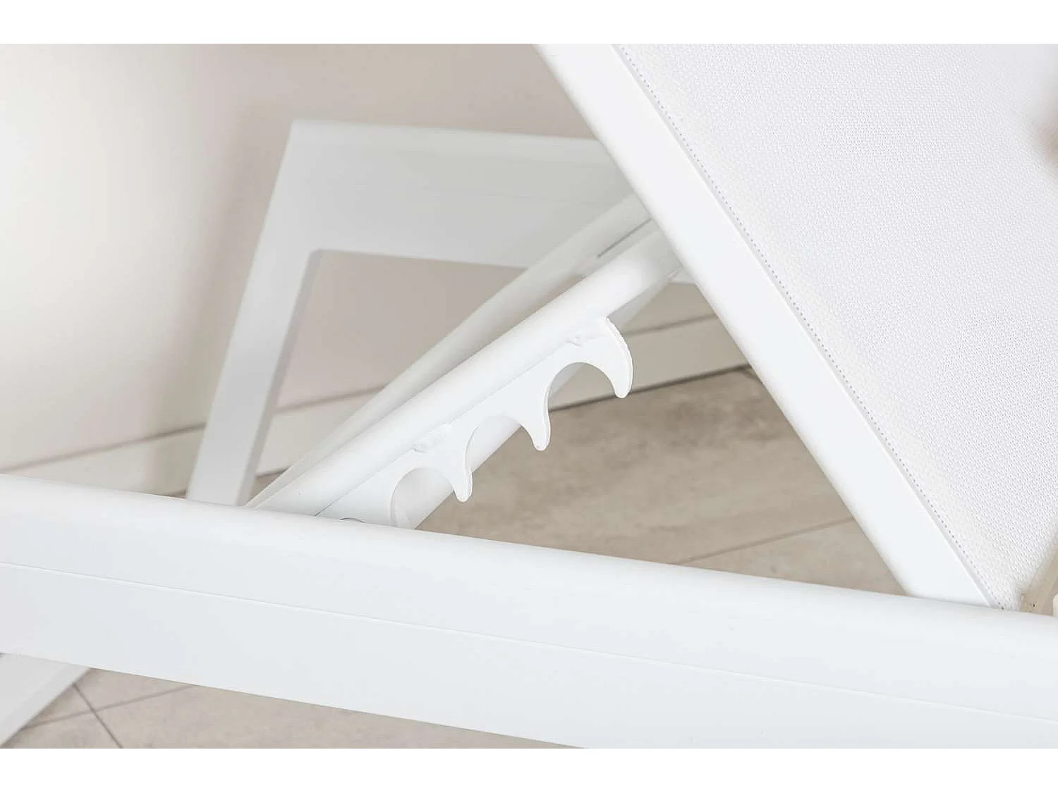 Mexico Chaise longue, blanc.