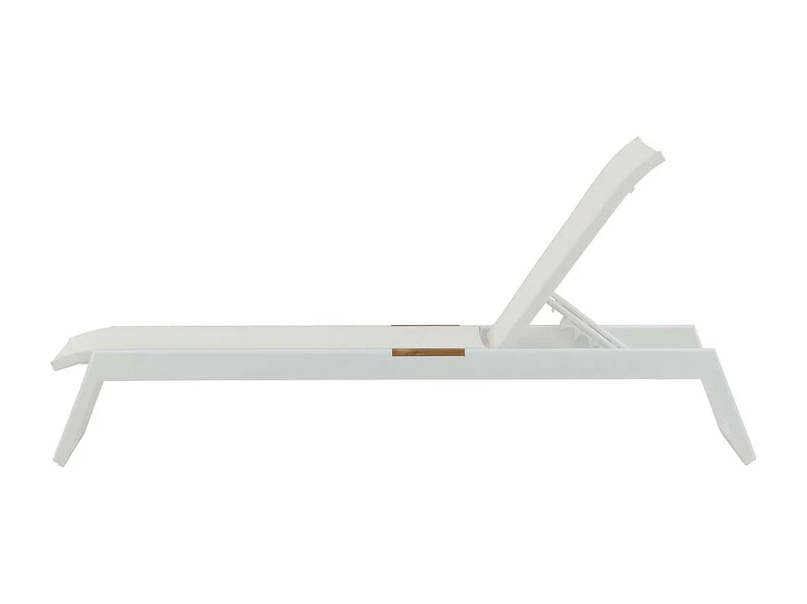 Mexico Chaise longue, blanc.