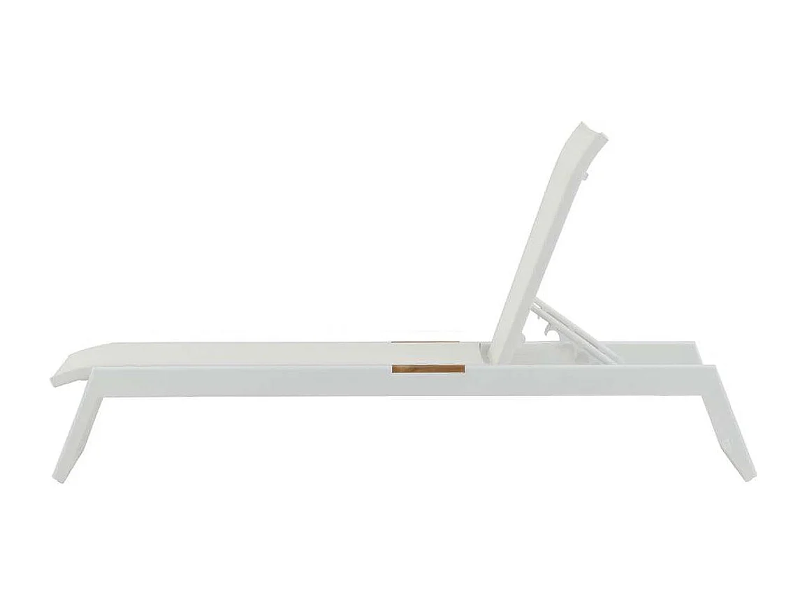 Mexico ligstoel wit.