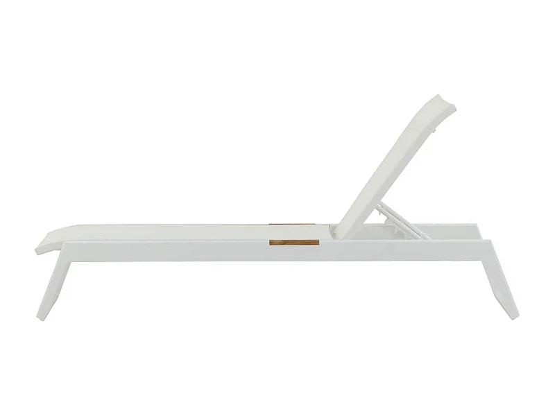 Mexico Chaise longue, blanc.
