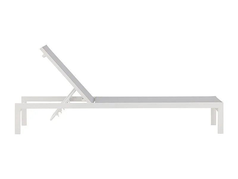 Copacabana Sonnenliege grau.