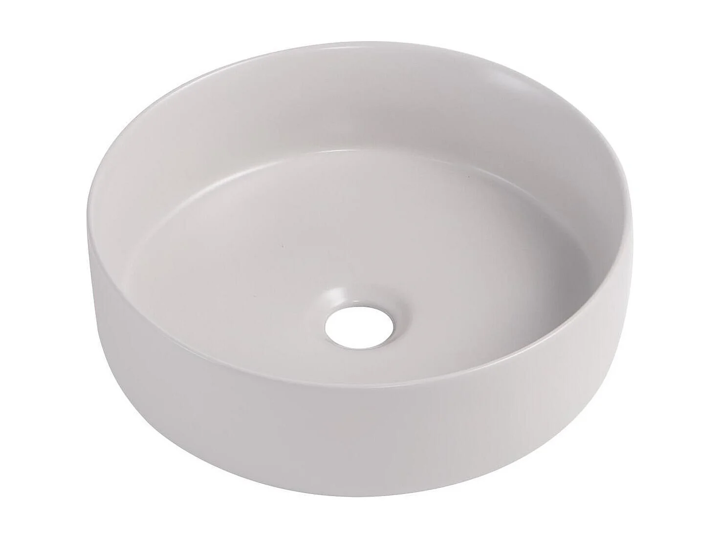 Lavabo da appoggio tondo 36 x 36 cm DIEGO