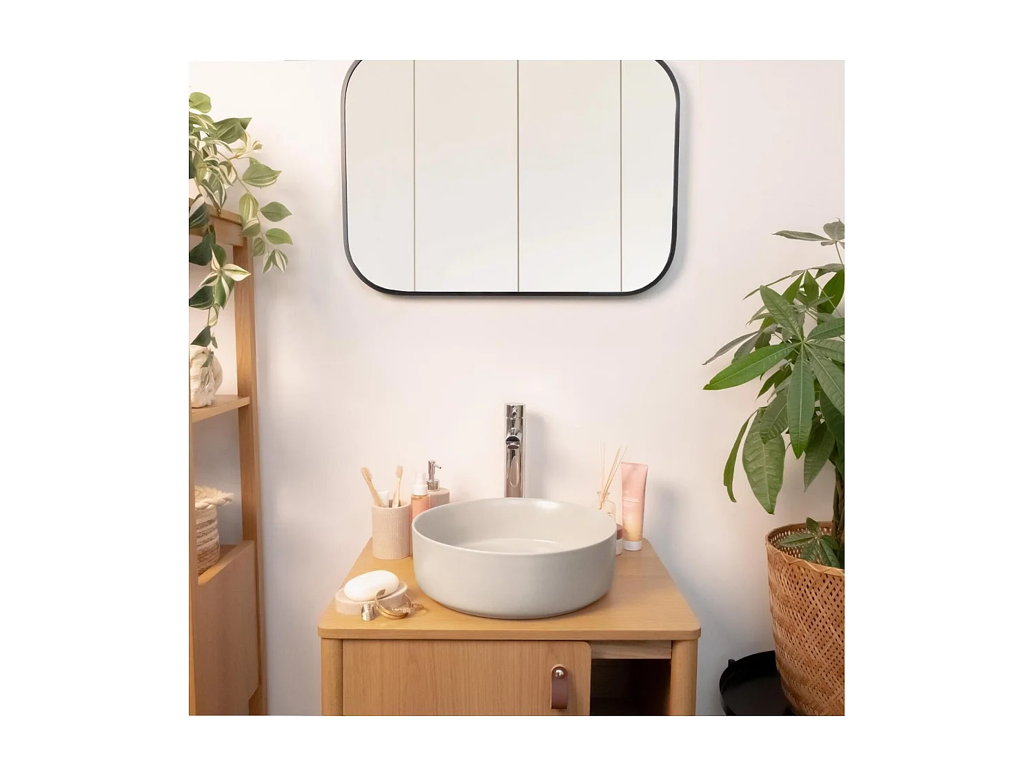 Ronde opzetwastafel 36 x 36 cm DIEGO