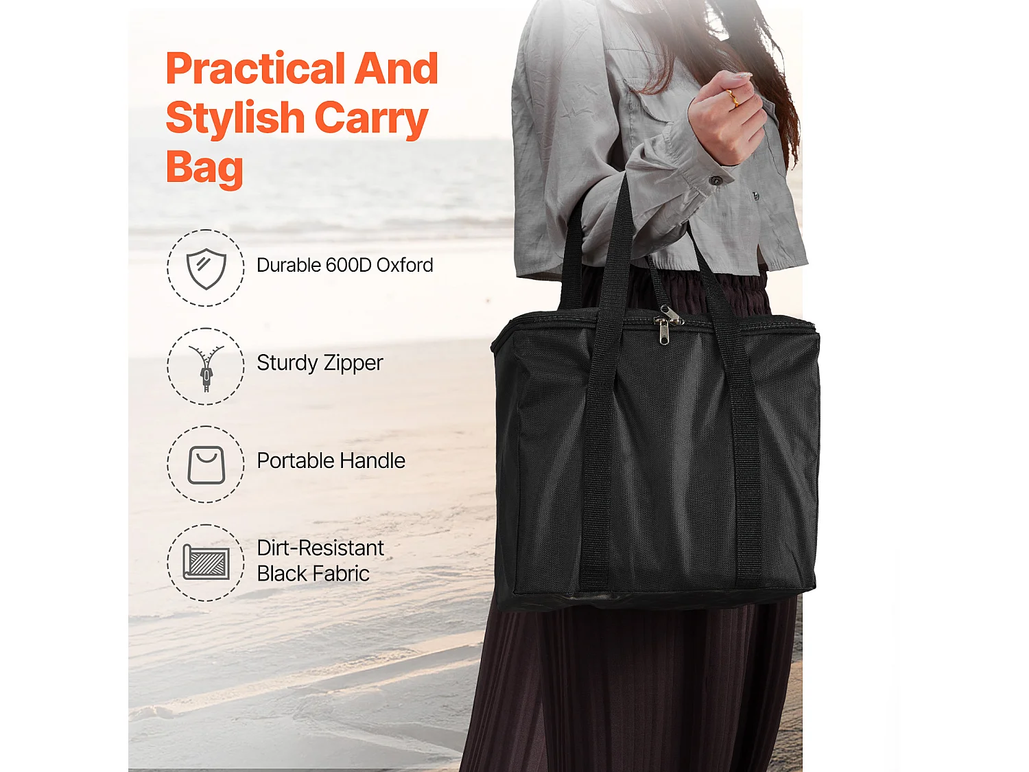 Giocattolo di Legno a Dondolo SucceBuy 54 Blocchi, Grande Gioco di Torre, Legno di Pino, Borsa da Trasporto e Cruscotto, per Divertimento Interno/Esterno