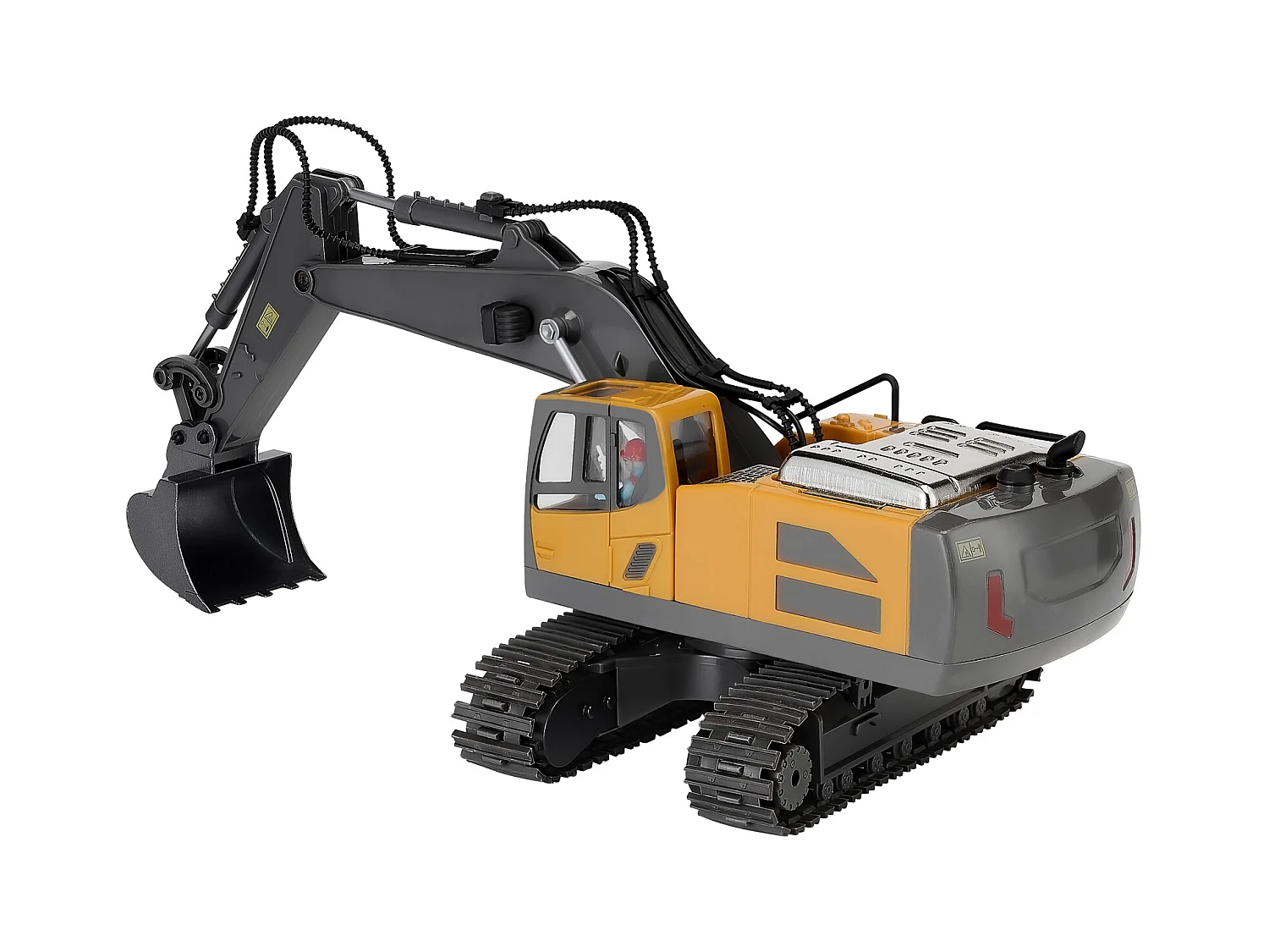 Op Afstand Bestuurbare Graafmachine SucceBuy, RC-Speelgoedgraafmachine met 11 Kanalen, Schaal 1:20