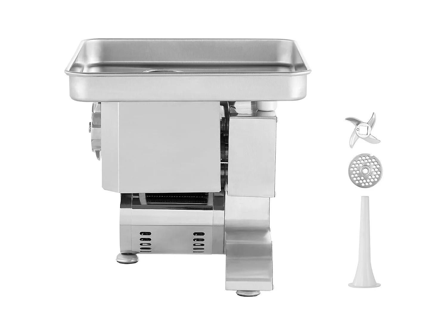 Commerciële Elektrische Vleeshaaker SucceBuy , Snijmachine van 5 kg/Minuut en Worstvuller