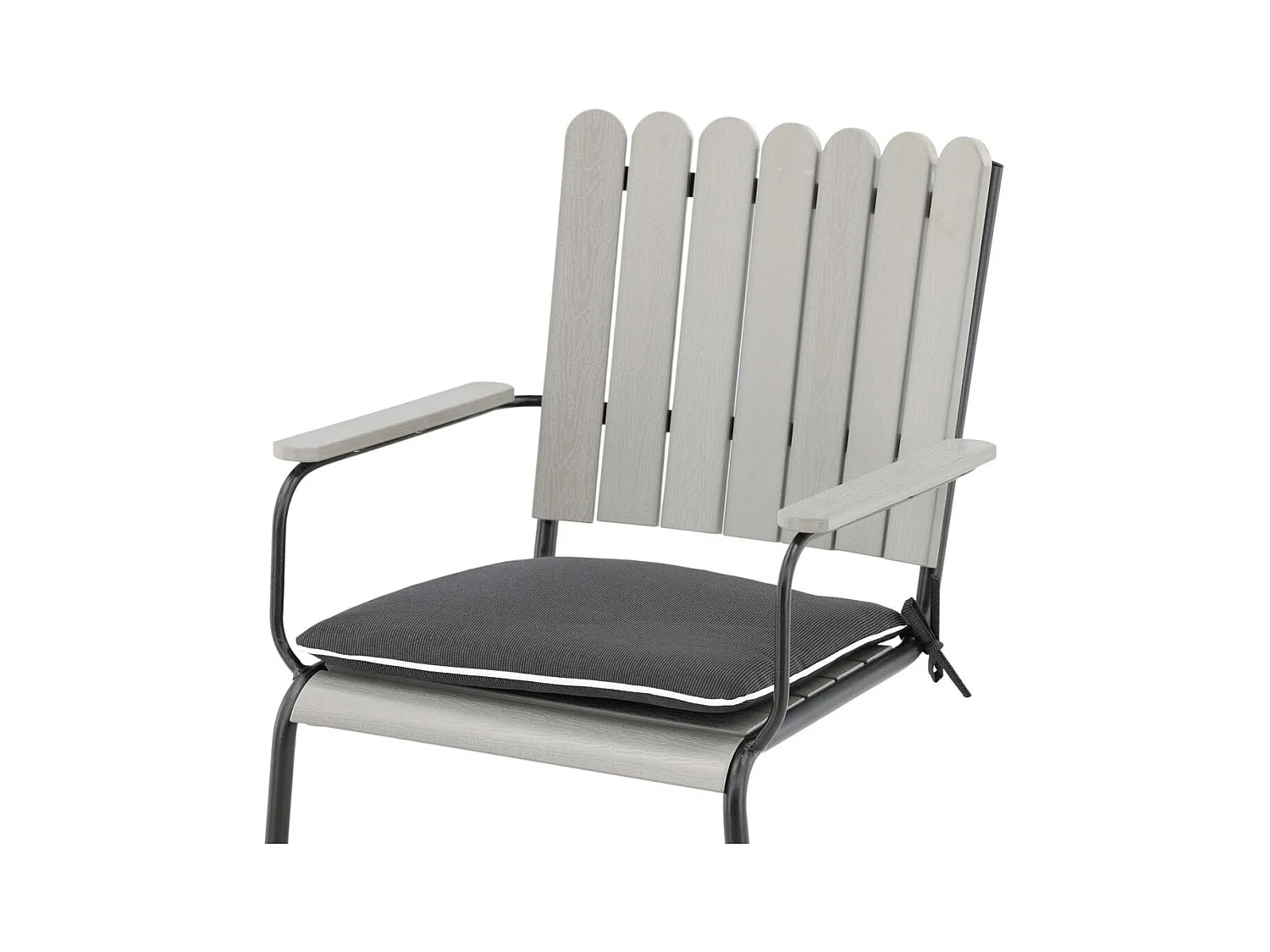 Holmsund coussin de siège pour chaise de jardin gris.