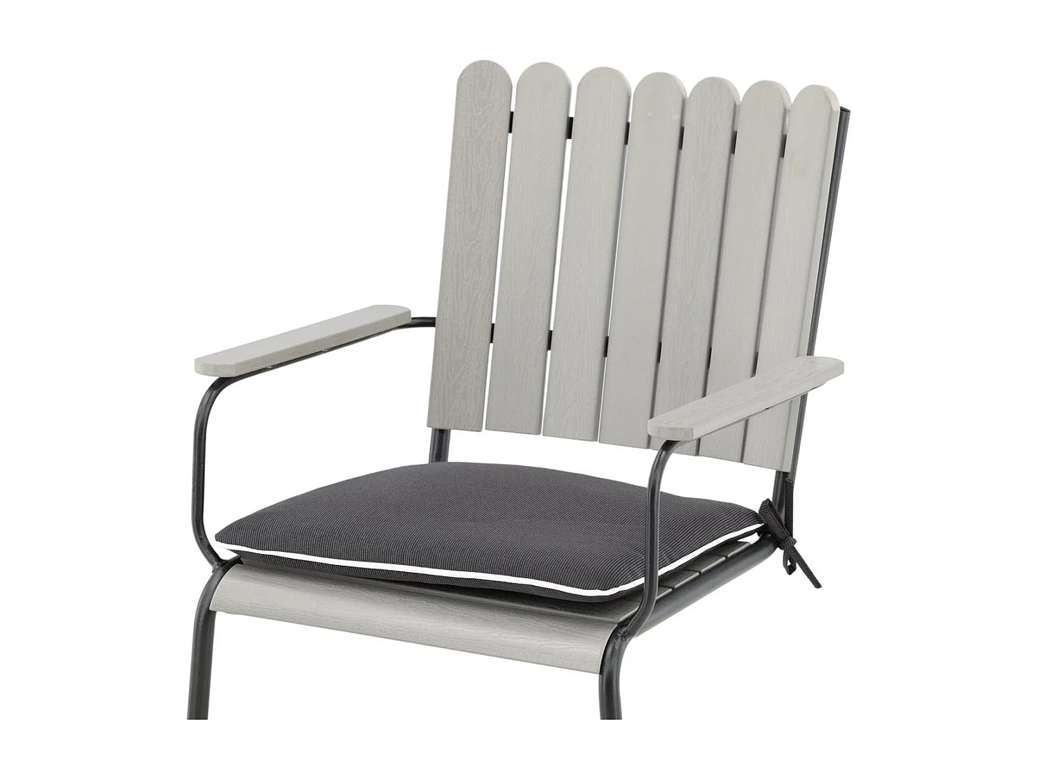 Holmsund coussin de siège pour chaise de jardin gris.