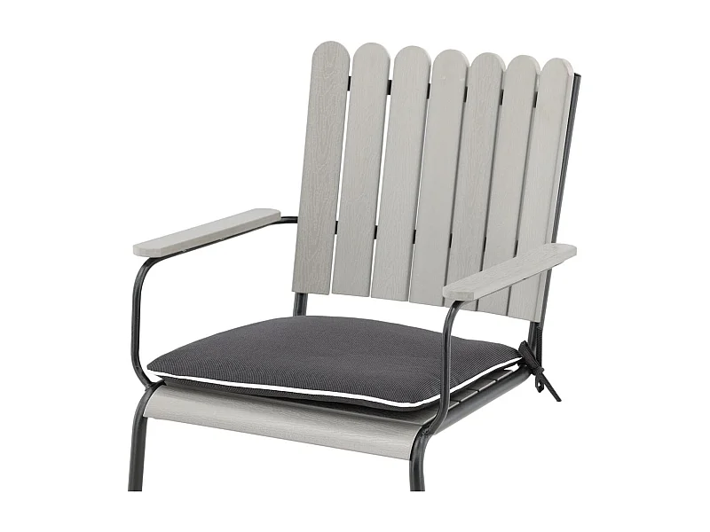 Cuscino per sedia da giardino Holmsund grigio.