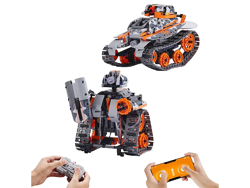 Juguetes de Construcción STEM SucceBuy, para Niños, 5 en 1, 554 Piezas, Conjunto de Construcción RC