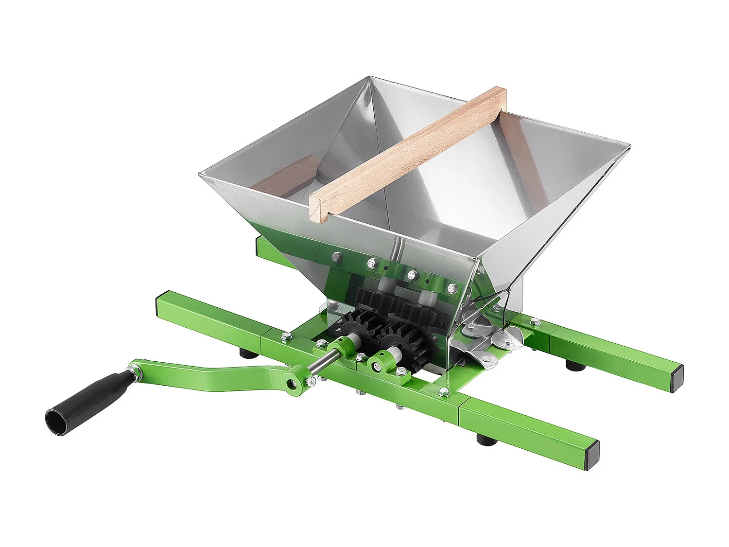 Presse de Fruits SucceBuy, Acier Inoxydable de 7 L, pour Vin et Cidre, Quipé d'Une Poignée à Rouleau pour la Maison et la Cuisine