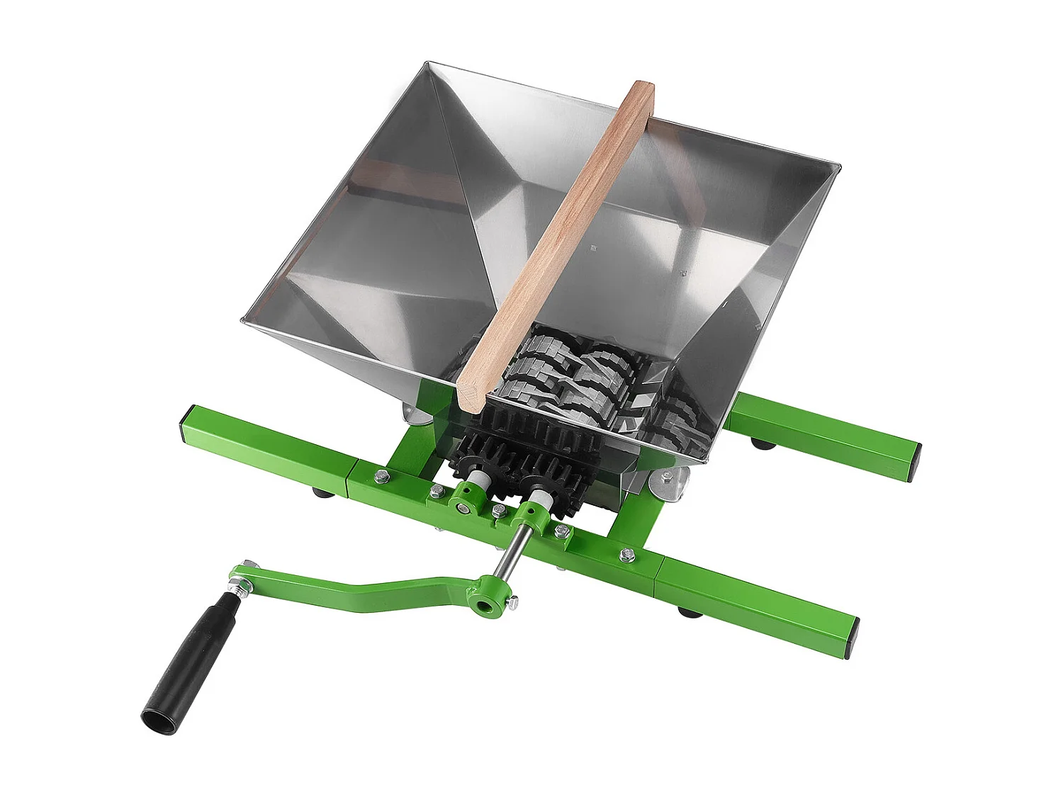 Fruchtpresse SucceBuy , Edelstahl 7 L, für Wein und Apfelwein, Ausgestattet mit Einem Rollgriff für Haus und Küche