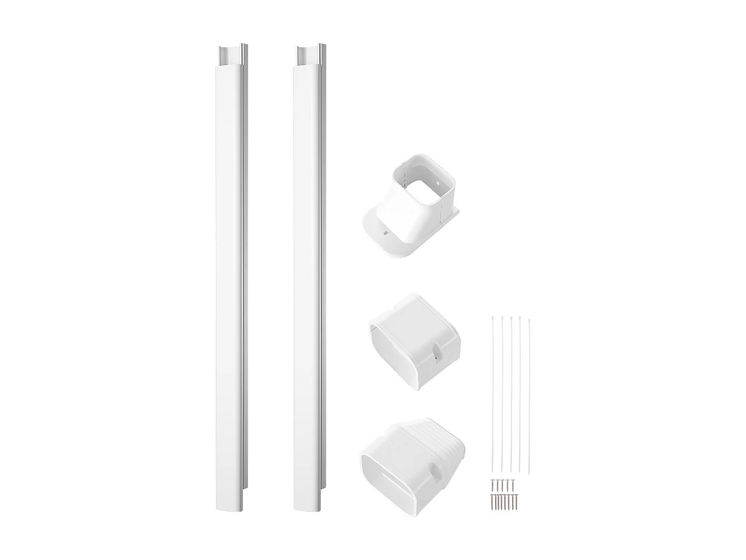 Leidingbedekking SucceBuy in L 7.62cm Breedte 227 cm voor Mini-Split/Airconditioning. PVC