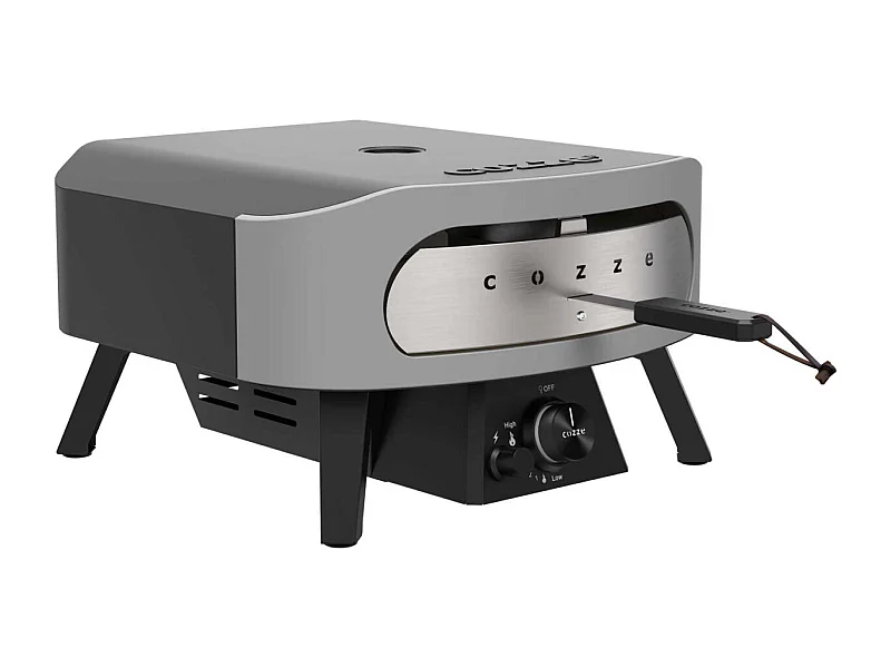 Four à pizza au gaz Classic avec porte Pierre à pizza 34.5 x 34.5 x 1 cm