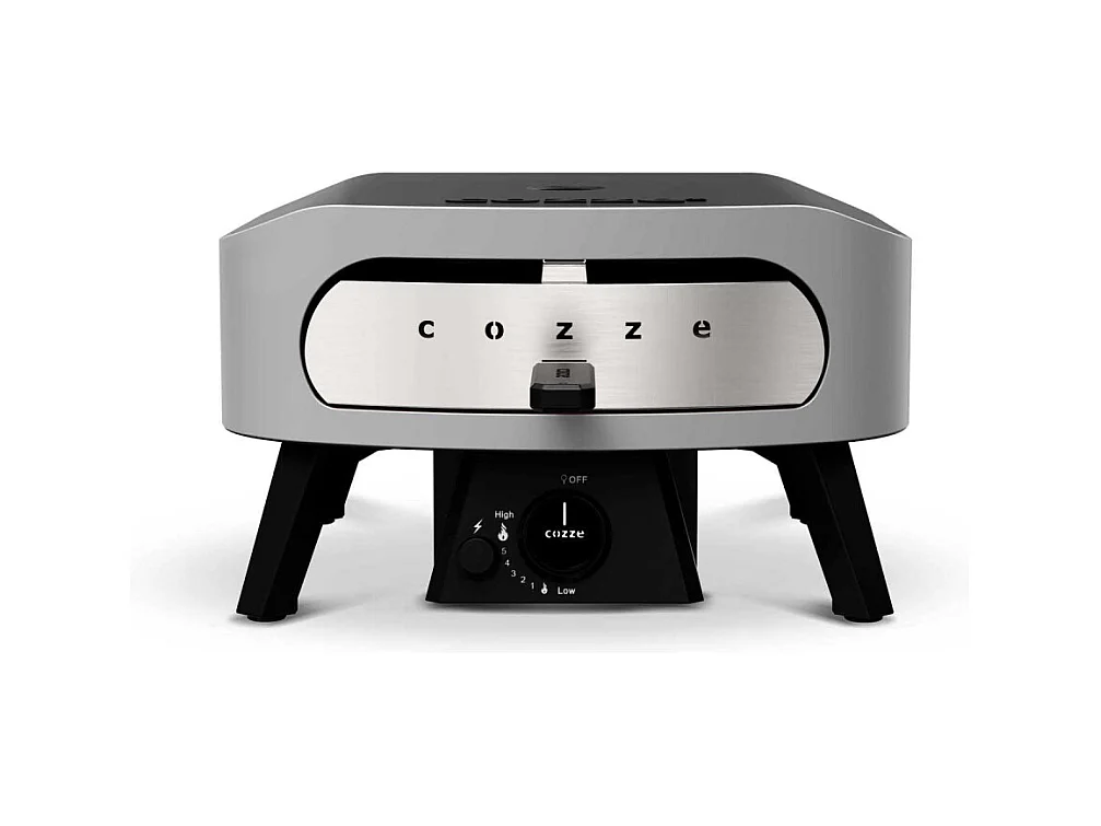 Four à pizza au gaz Classic avec porte Pierre à pizza 34.5 x 34.5 x 1 cm