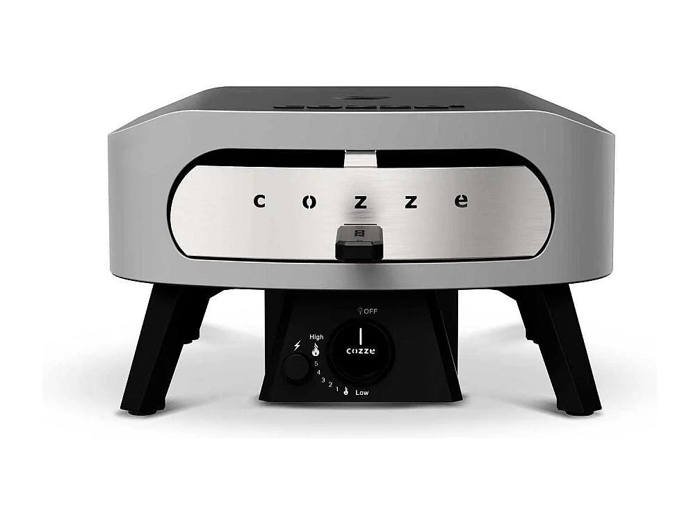 Four à pizza au gaz Classic avec porte Pierre à pizza 34.5 x 34.5 x 1 cm