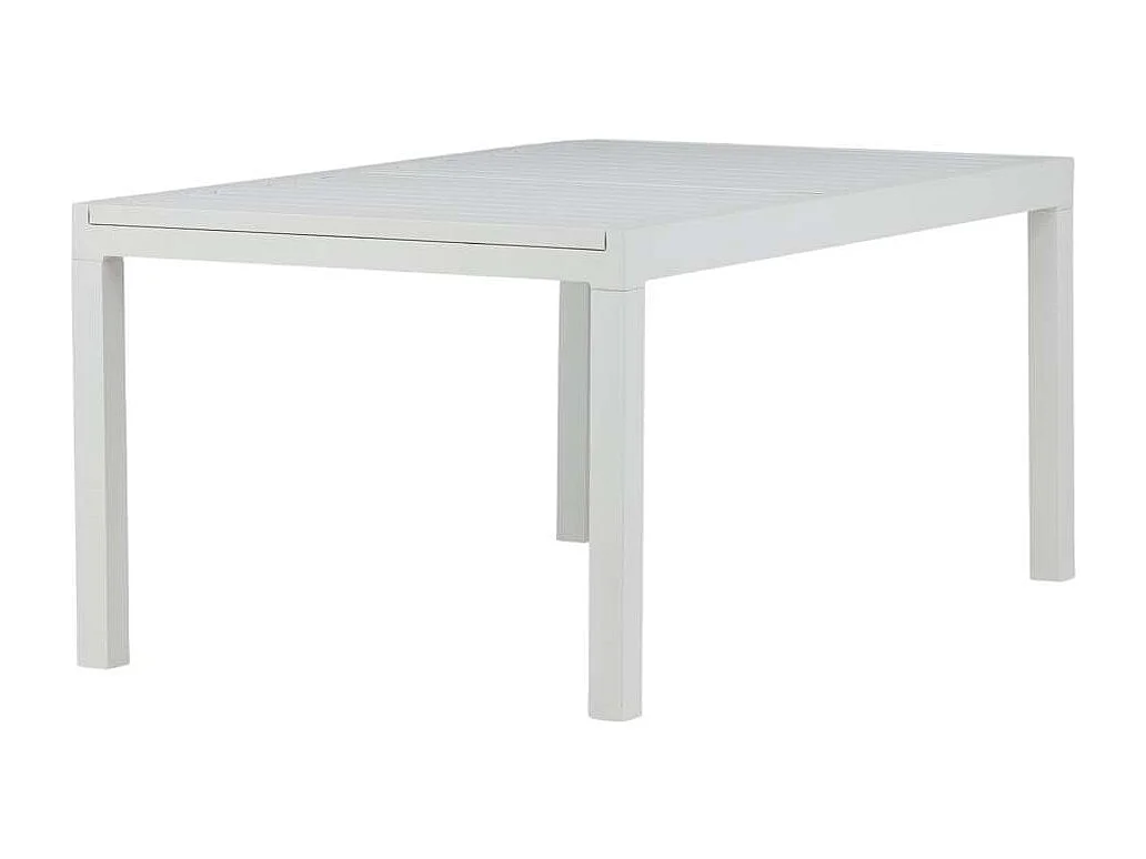 Table de Jardin Extensible "Marbella" 160-240cm Blanc