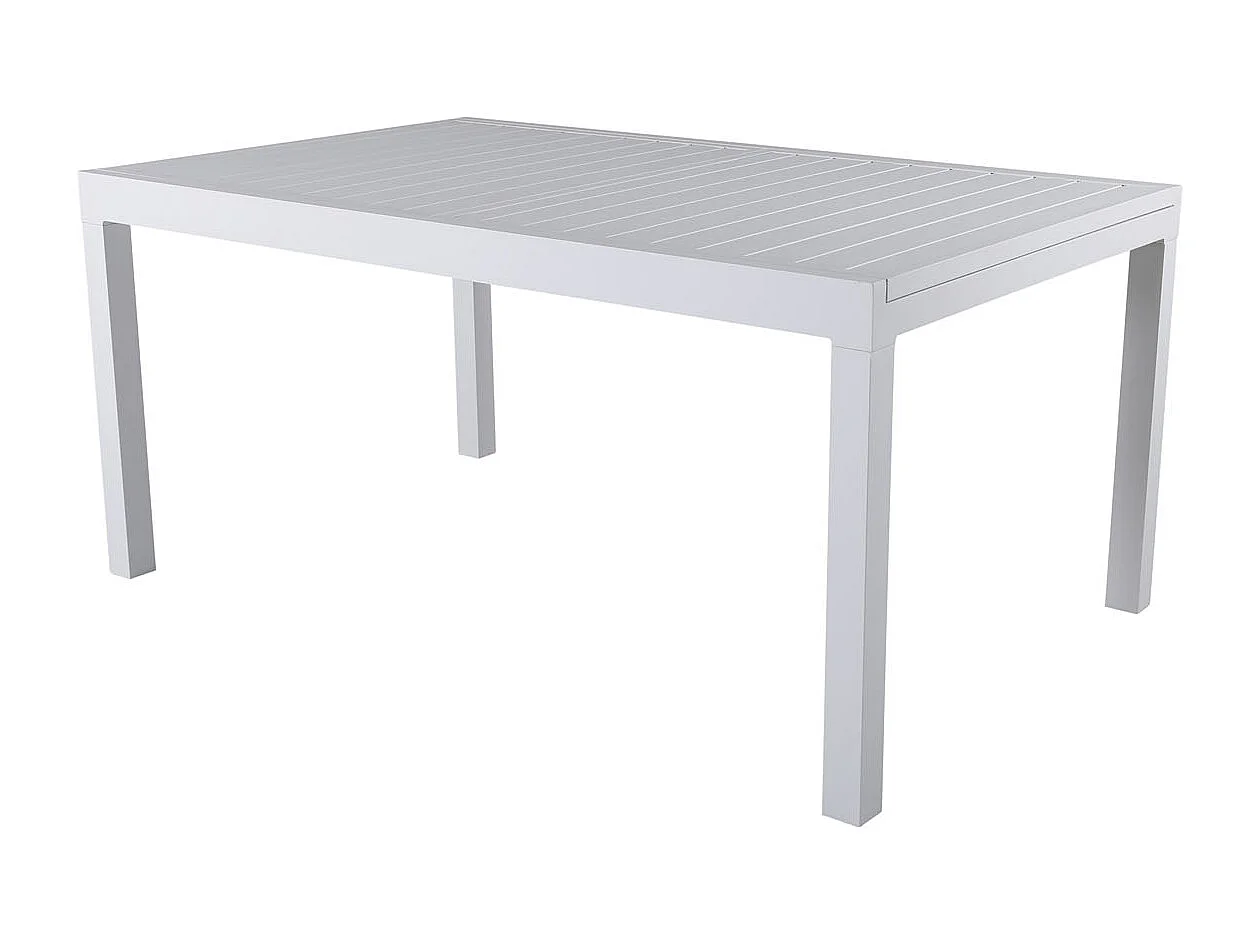 Table de Jardin Extensible "Marbella" 160-240cm Blanc